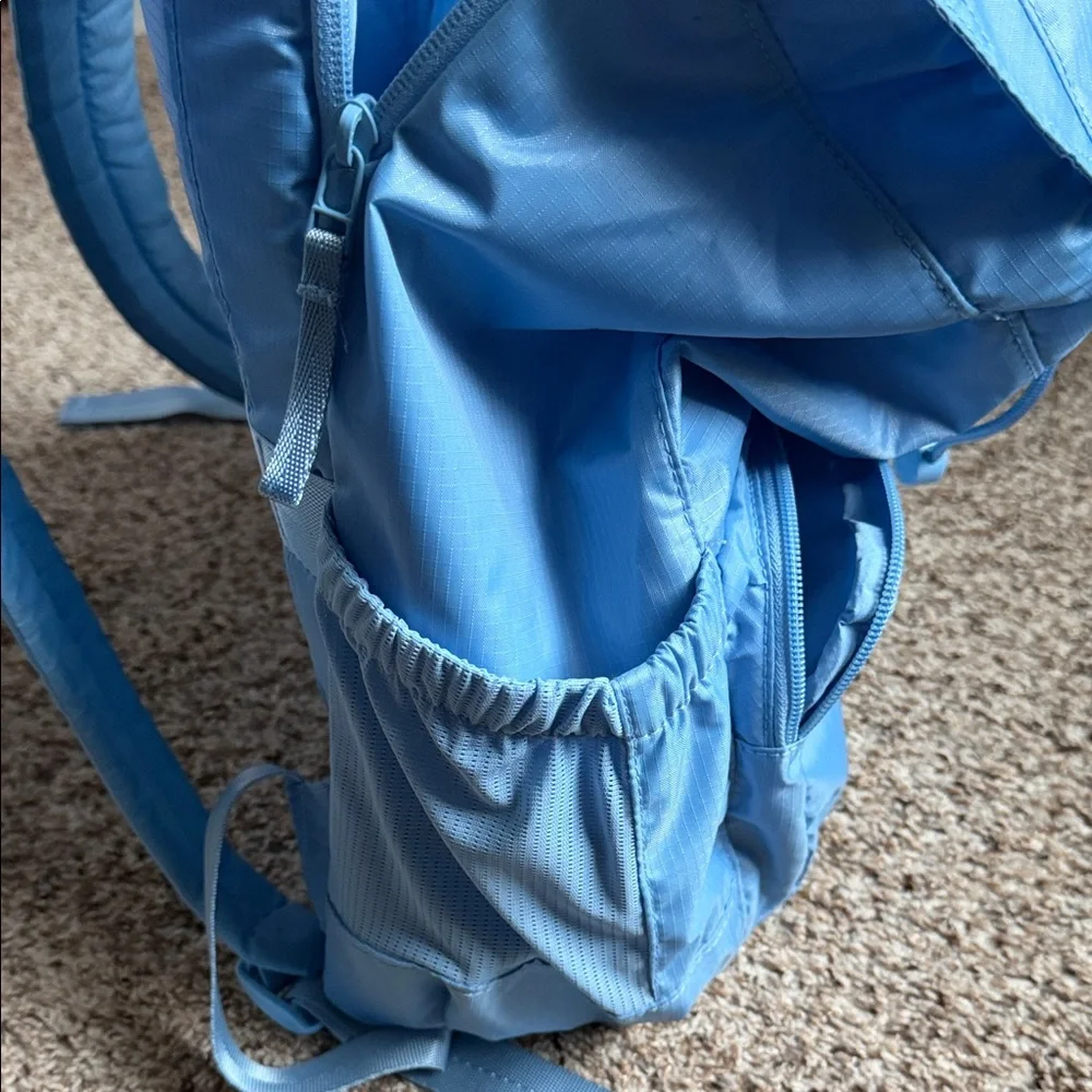 Vera Bradley Light Blue Nylon Backpack